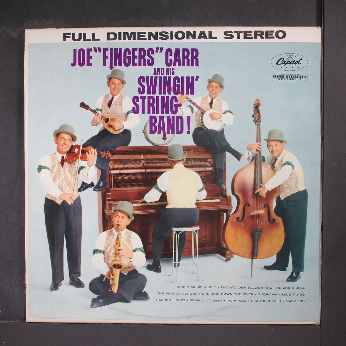 and his swingin' string band by JOE 'FINGERS' CARR