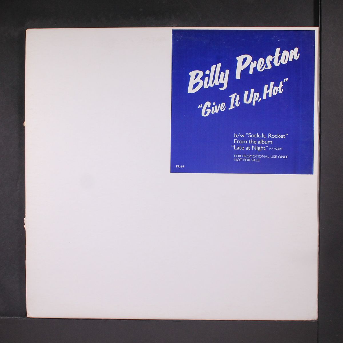 give it up, hot / sock-it, rocket by BILLY PRESTON