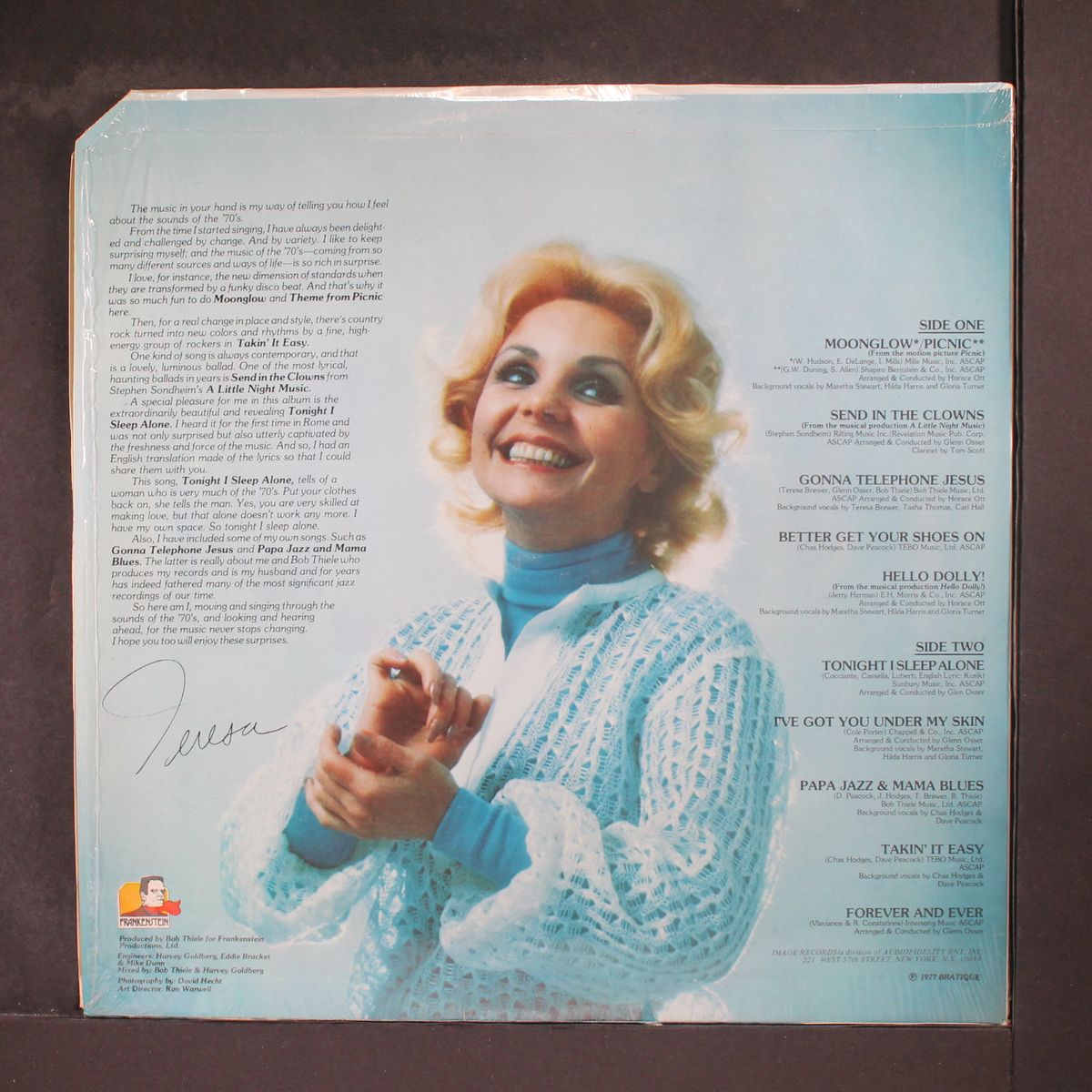 new album by TERESA BREWER