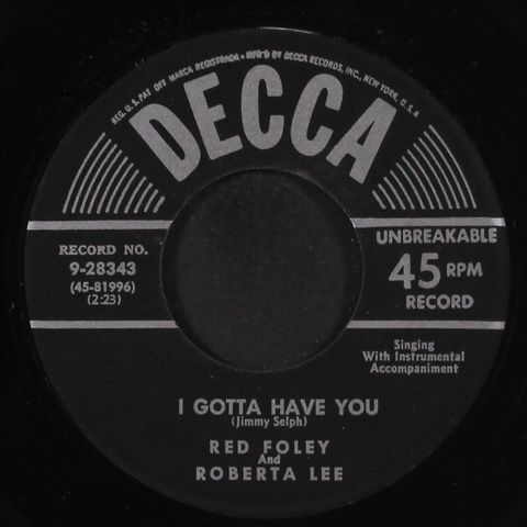 RED FOLEY & ROBERTA LEE