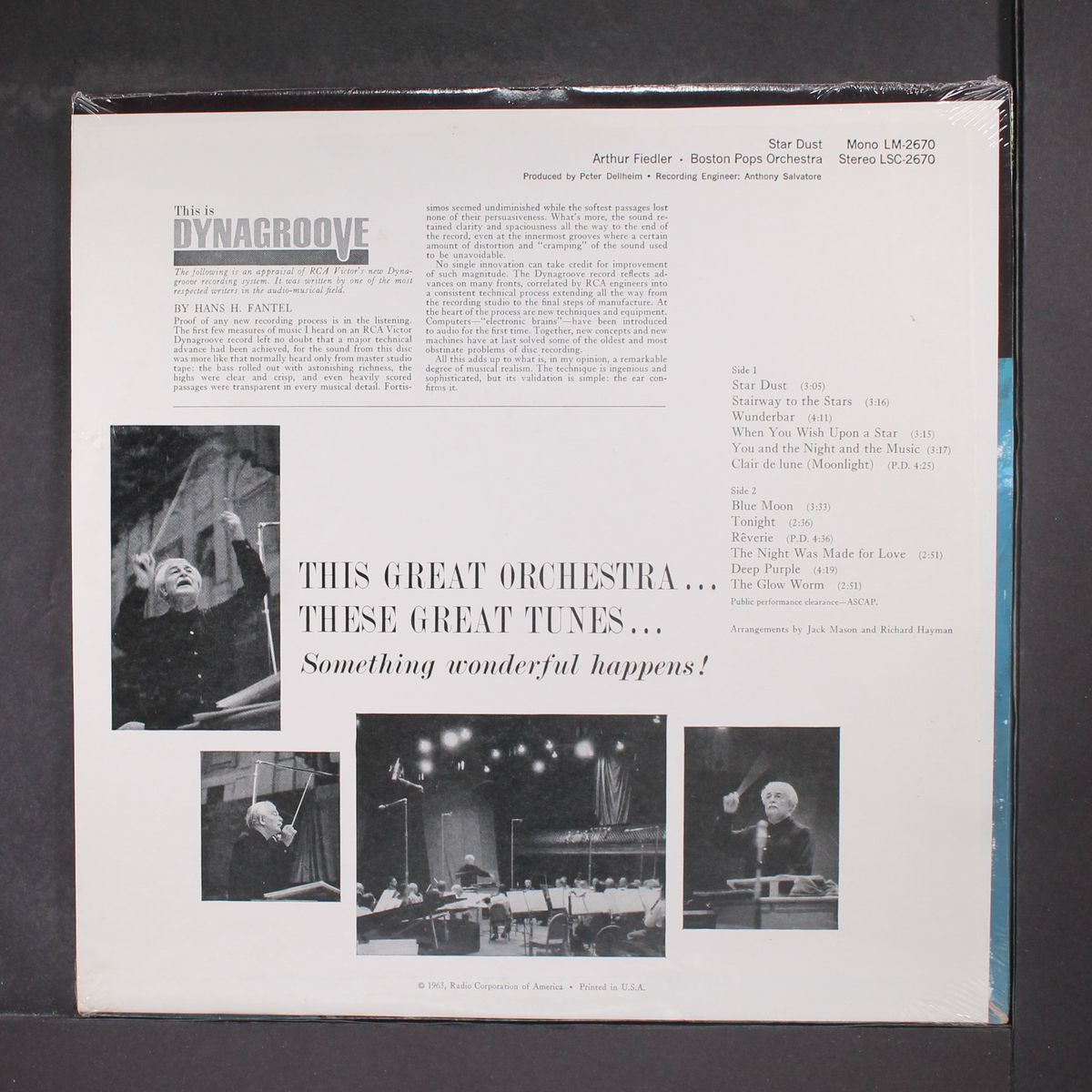star dust by ARTHUR FIEDLER & BOSTON POPS