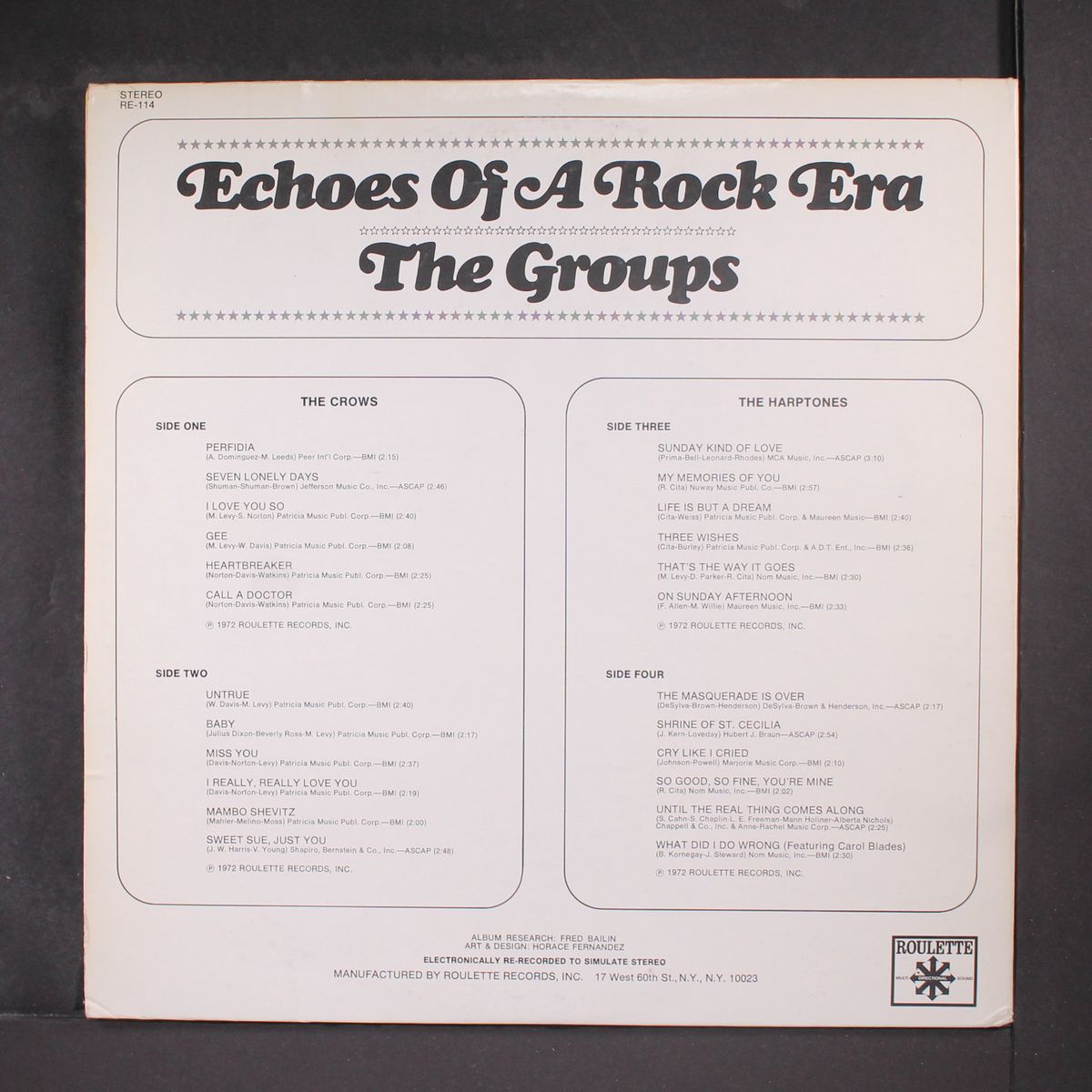 echoes of a rock era by CROWS / HARPTONES