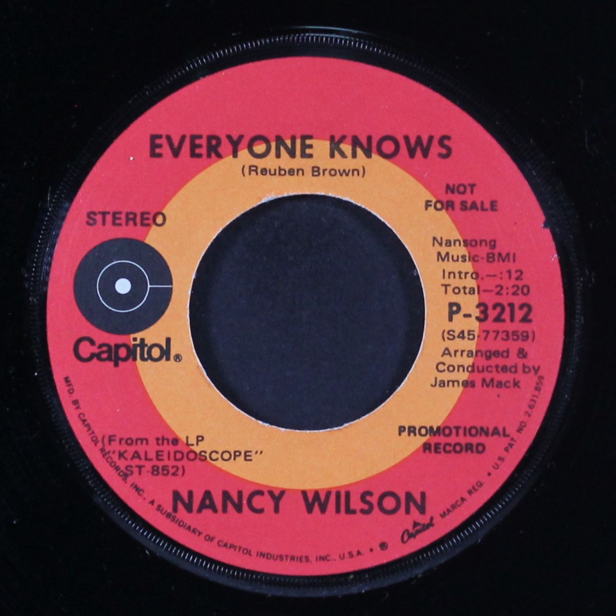 everyone knows / the greatest performance of my life by NANCY WILSON