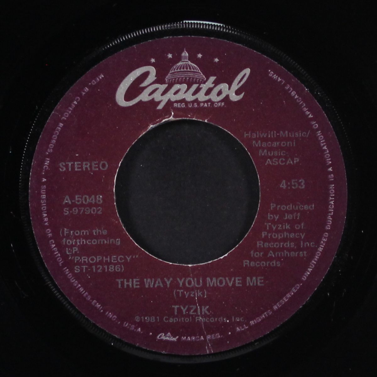 prophecy / the way you move me by TYZIK