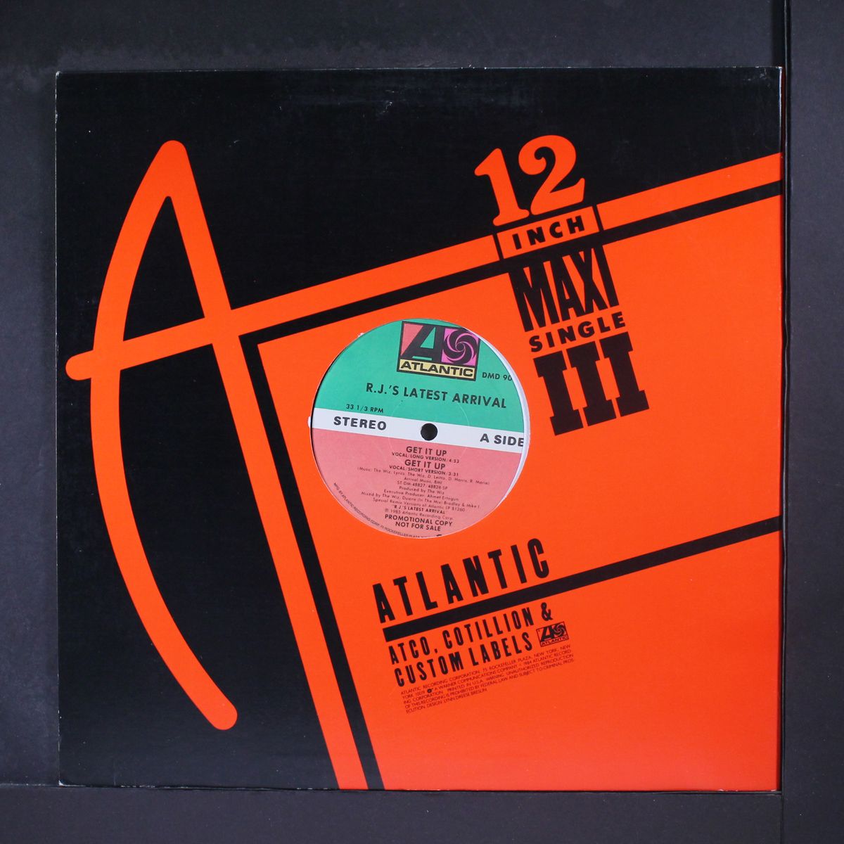 get it up / love is a rhythm by R.J.'S LATEST ARRIVAL