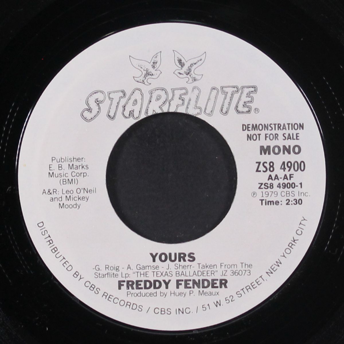 yours / mono by FREDDY FENDER
