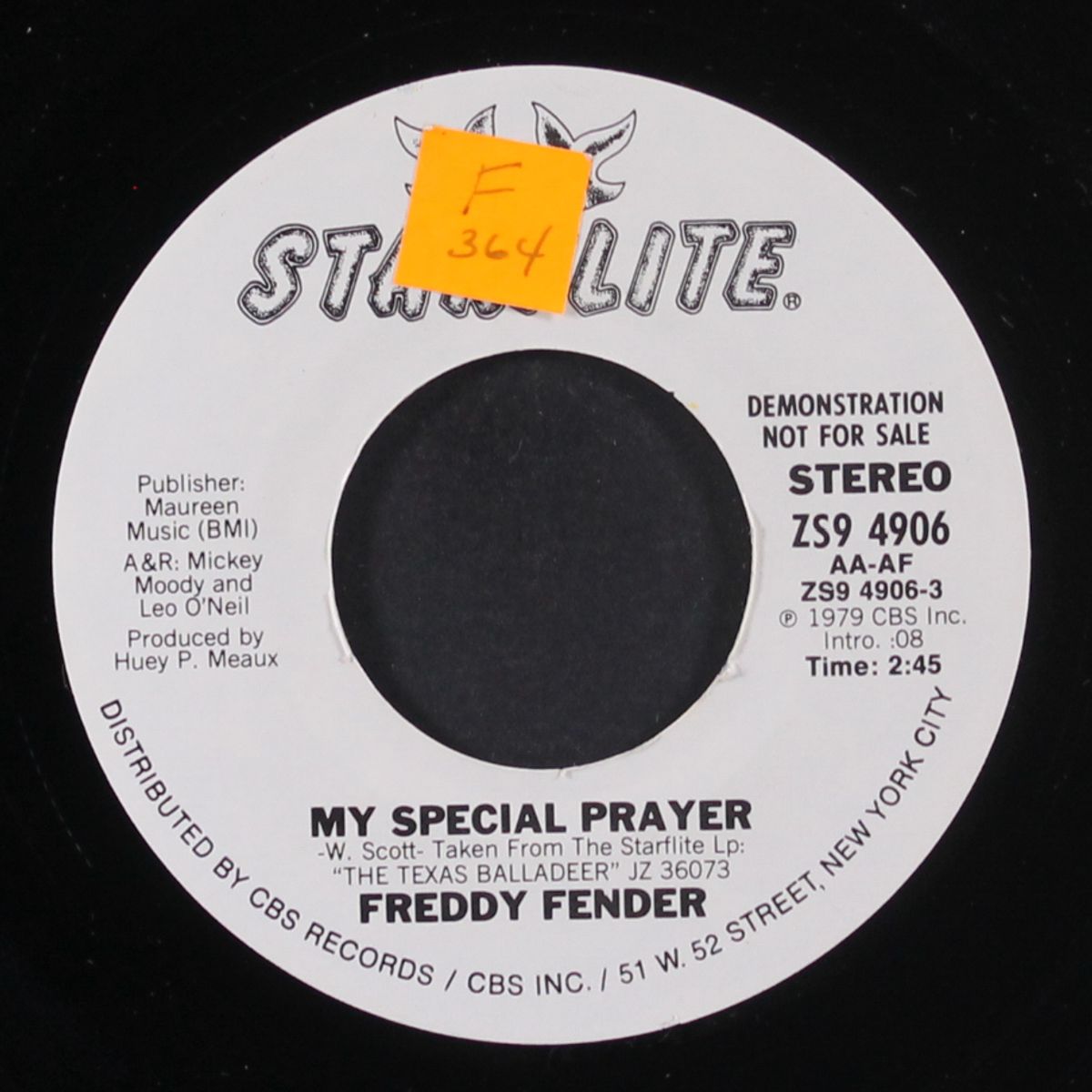 my special prayer / same by FREDDY FENDER