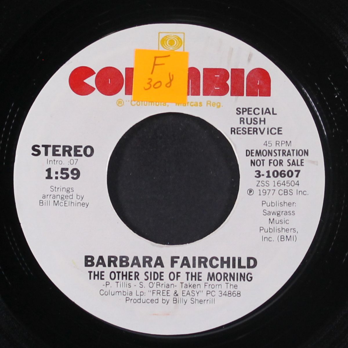 the other side of the morning / mono by BARBARA FAIRCHILD