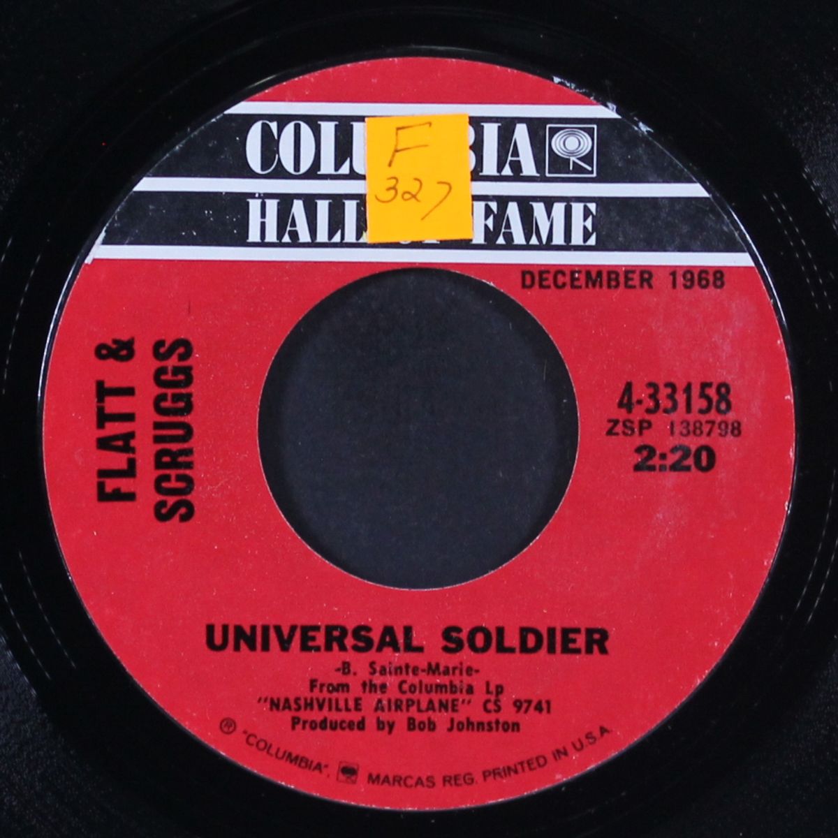 down in the flood / universal soldier by LESTER FLATT & EARL SCRUGGS
