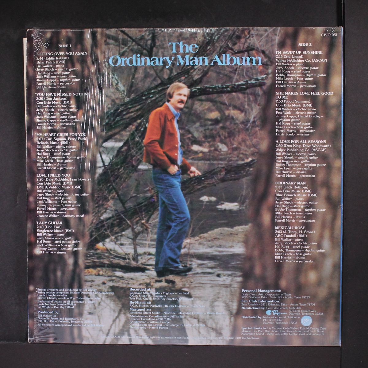 the ordinary man album by DALE MCBRIDE