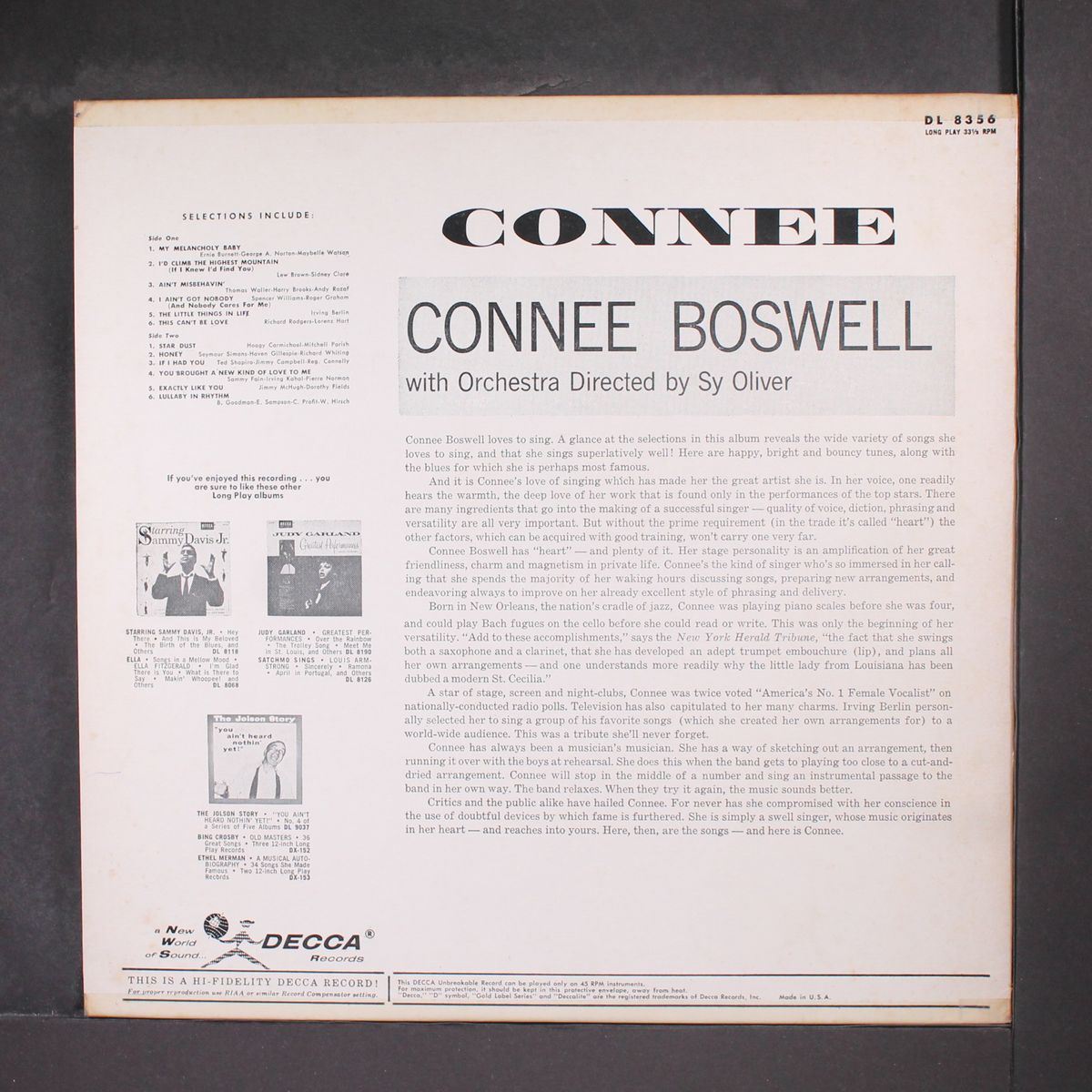 connee by CONNEE BOSWELL