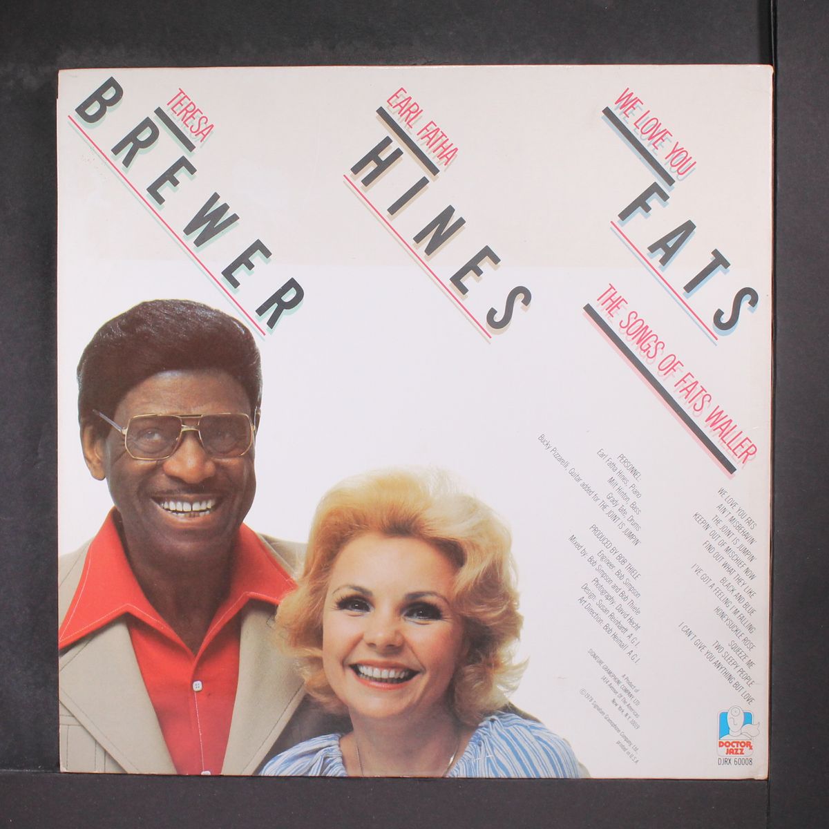 we love you fats by TERESA BREWER & EARL FATHA HINES