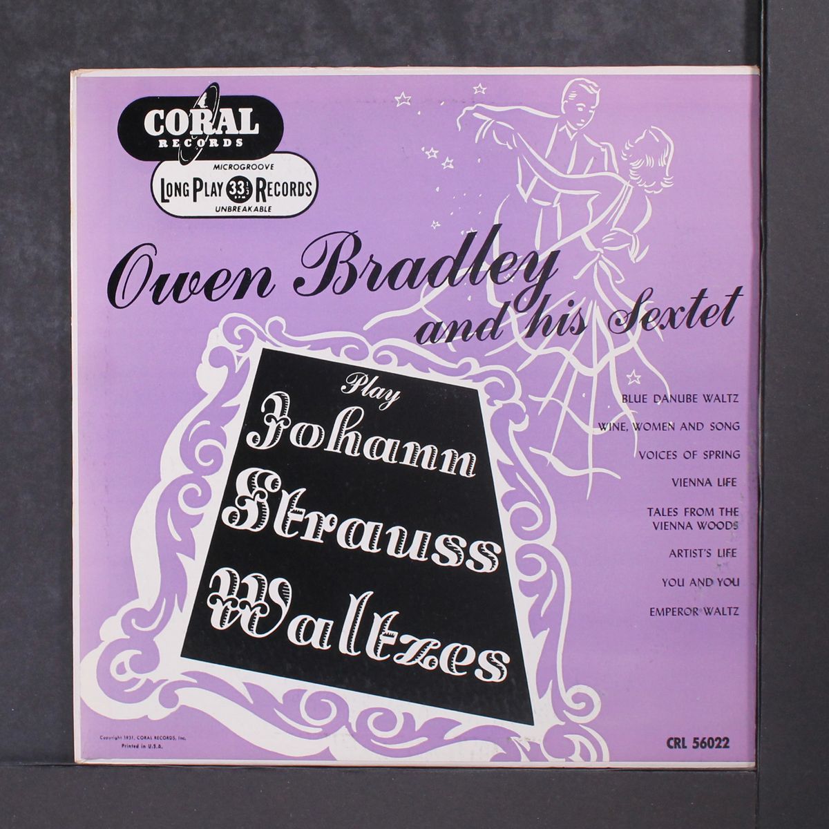play johann strauss waltzes by OWEN BRADLEY