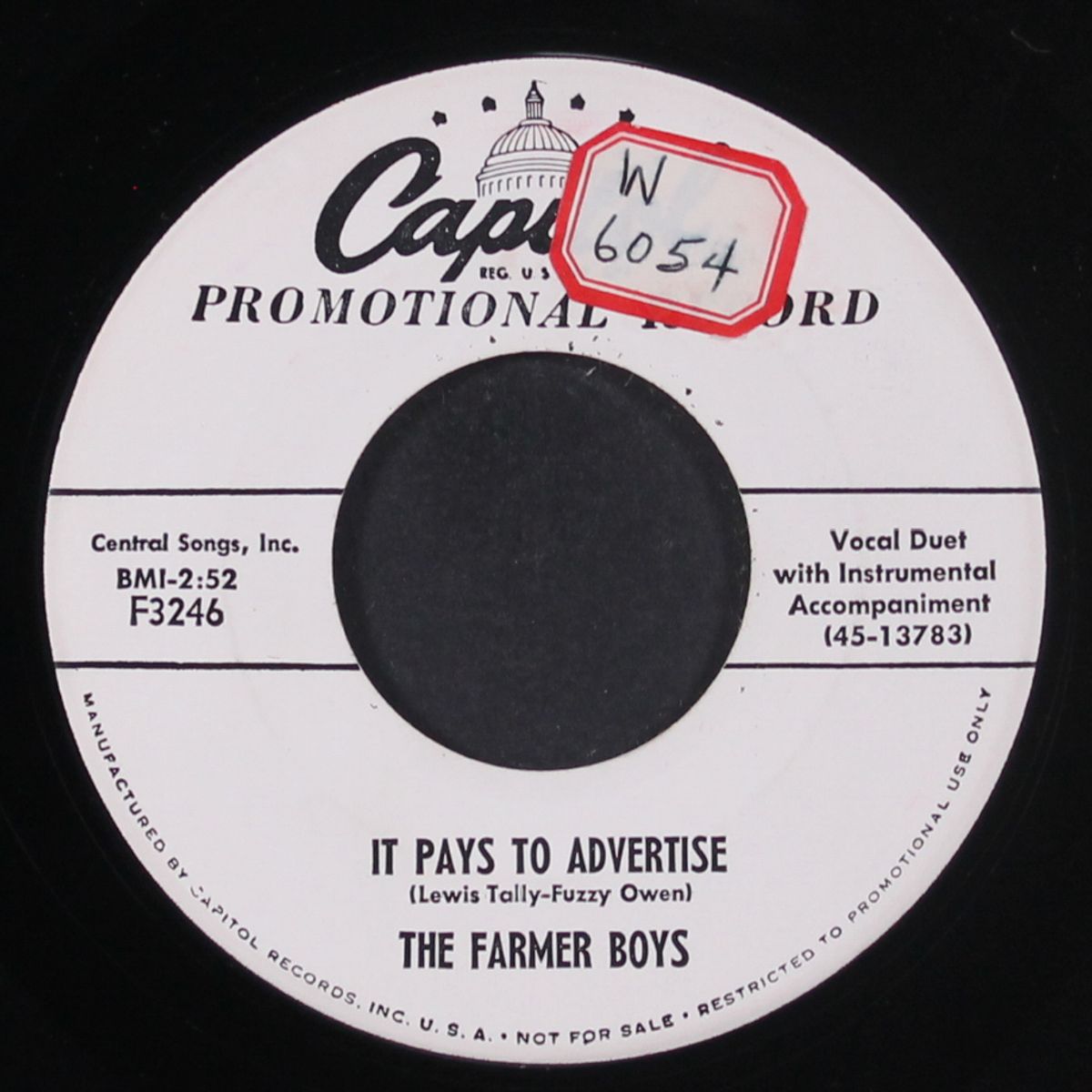 it pays to advertise / you lied by FARMER BOYS