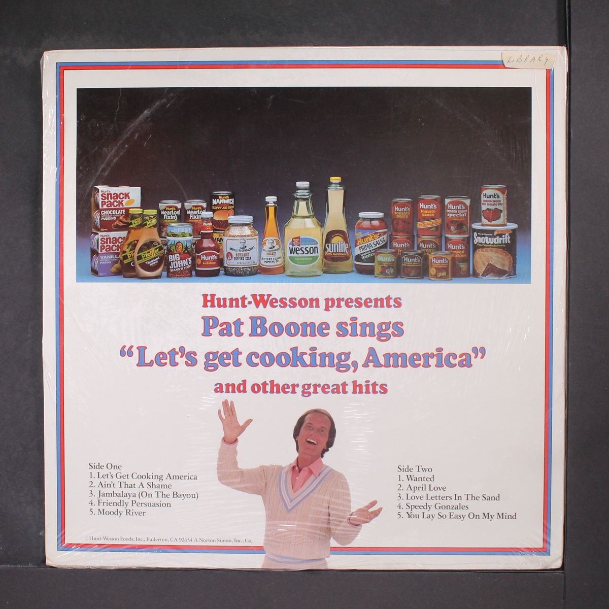 let's get cooking, america by PAT BOONE