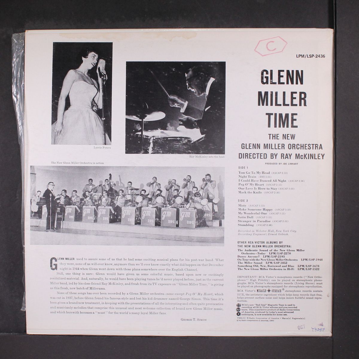 glen miller time by NEW GLENN MILLER ORCHESTRA
