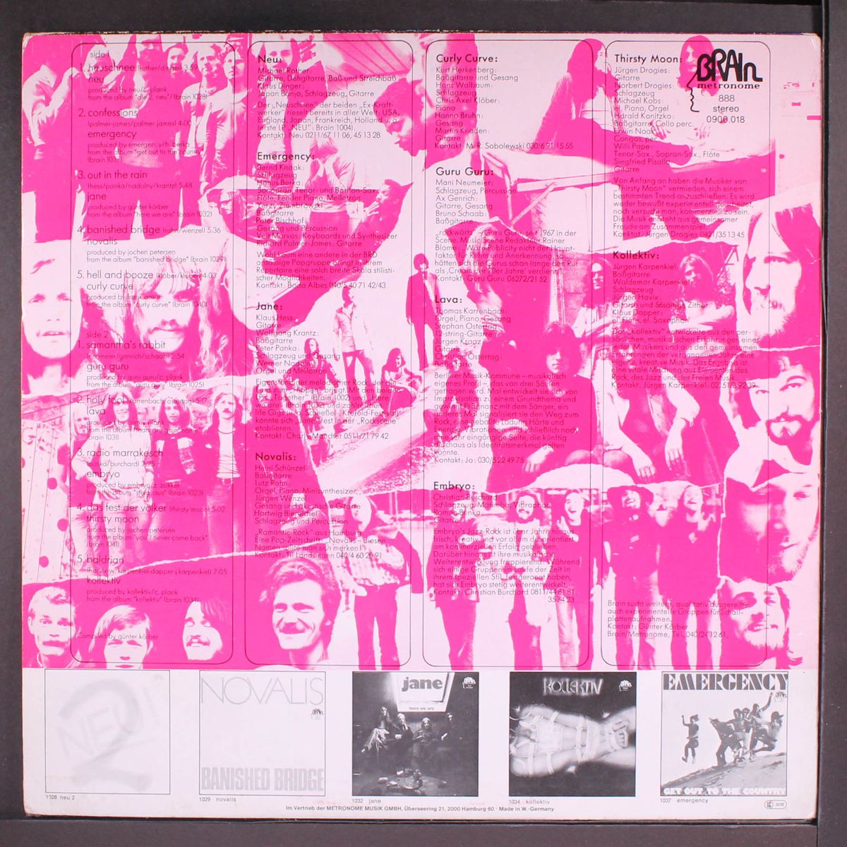 german rock scene by VARIOUS
