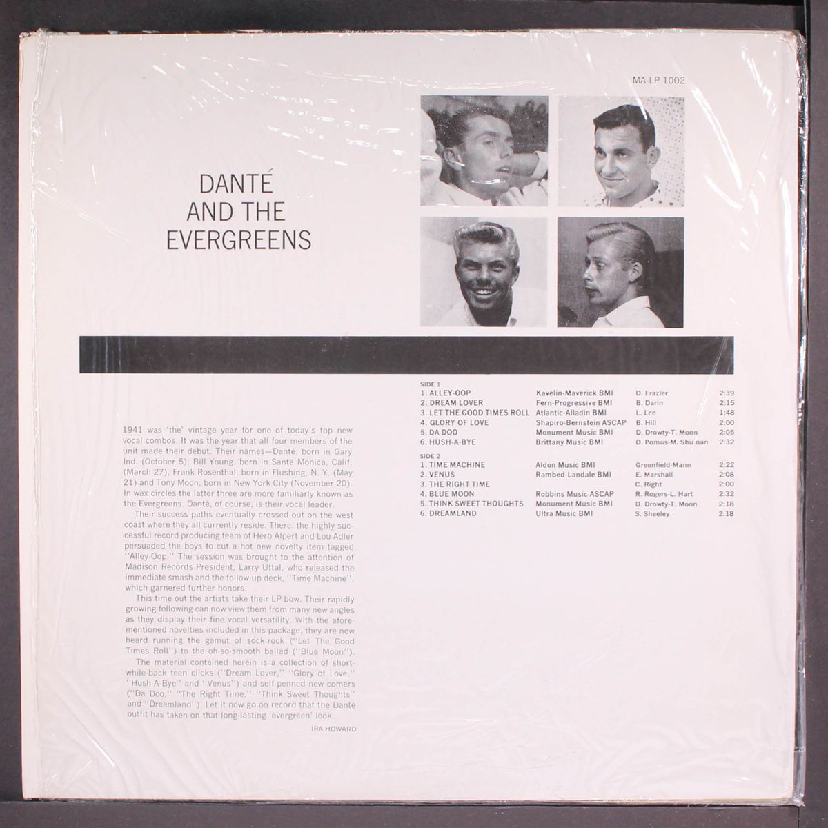 dante and the evergreens by DANTE & EVERGREENS