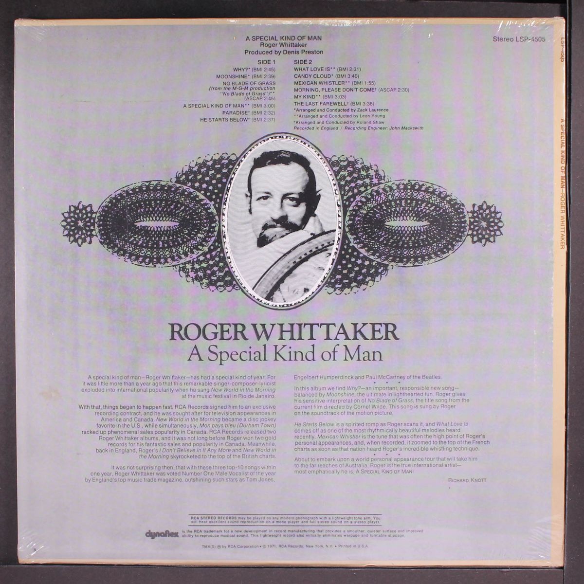a special kind of man by ROGER WHITTAKER