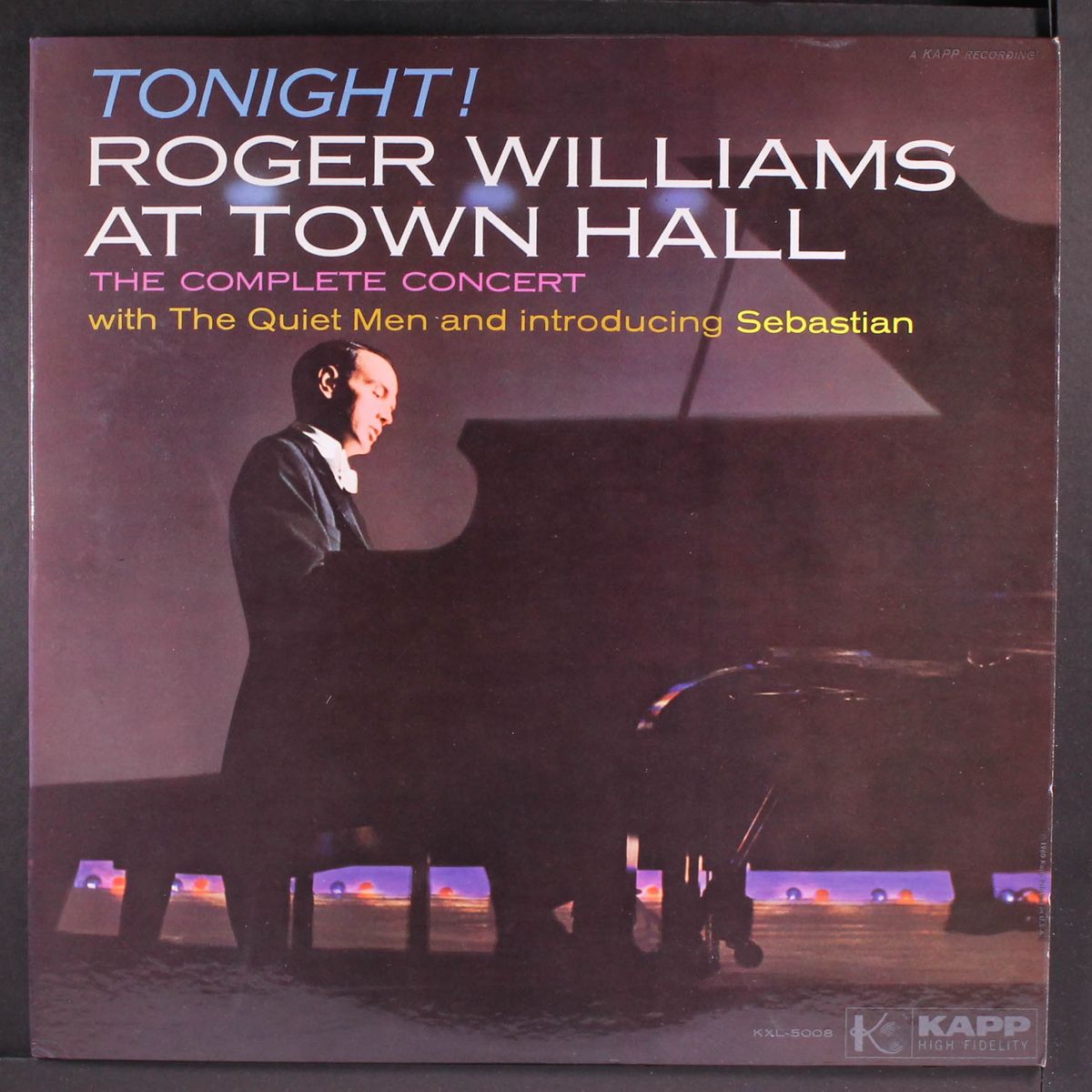 tonight! at town hall by ROGER WILLIAMS