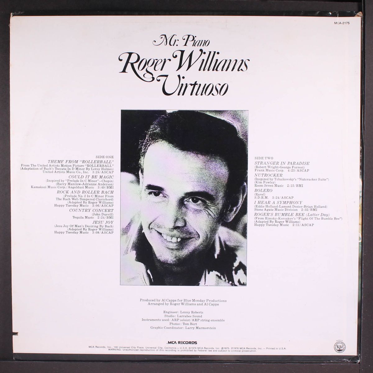 virtuoso by ROGER WILLIAMS