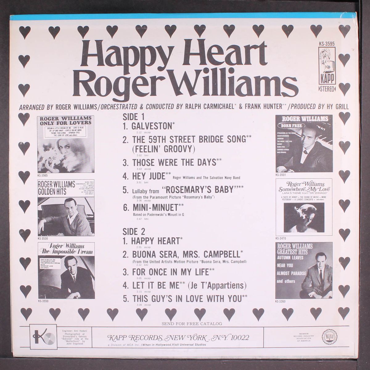 happy heart by ROGER WILLIAMS