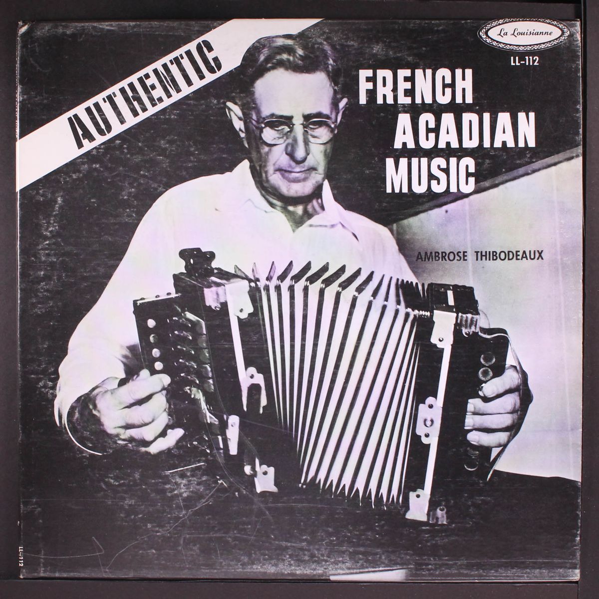 authentic french acadian music by AMBROSE THIBODEAUX