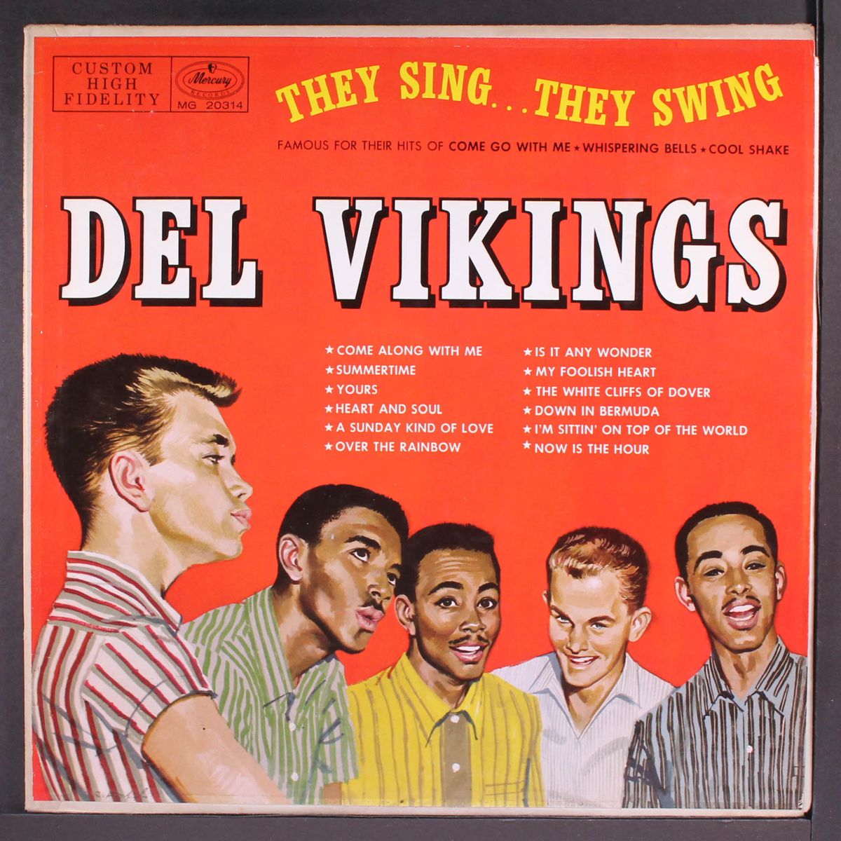 they sing...they swing by DEL VIKINGS