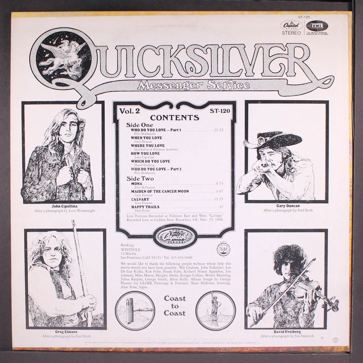 happy trails by QUICKSILVER MESSENGER SERVICE