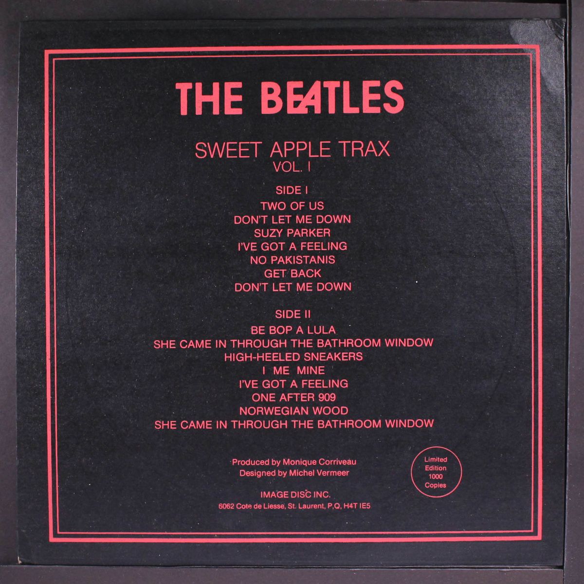 sweet apple trax vol. 1 by BEATLES