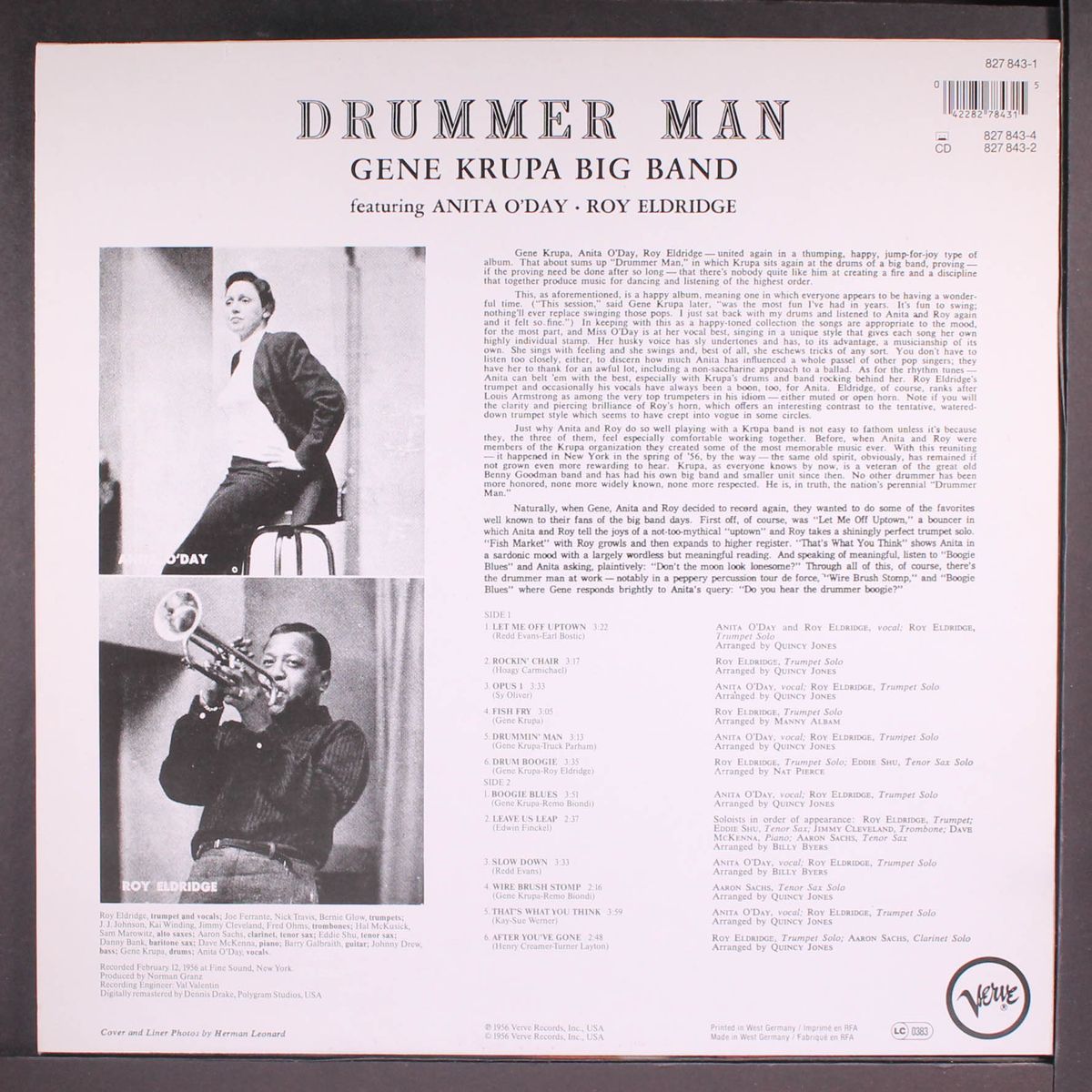 drummer man by GENE KRUPA