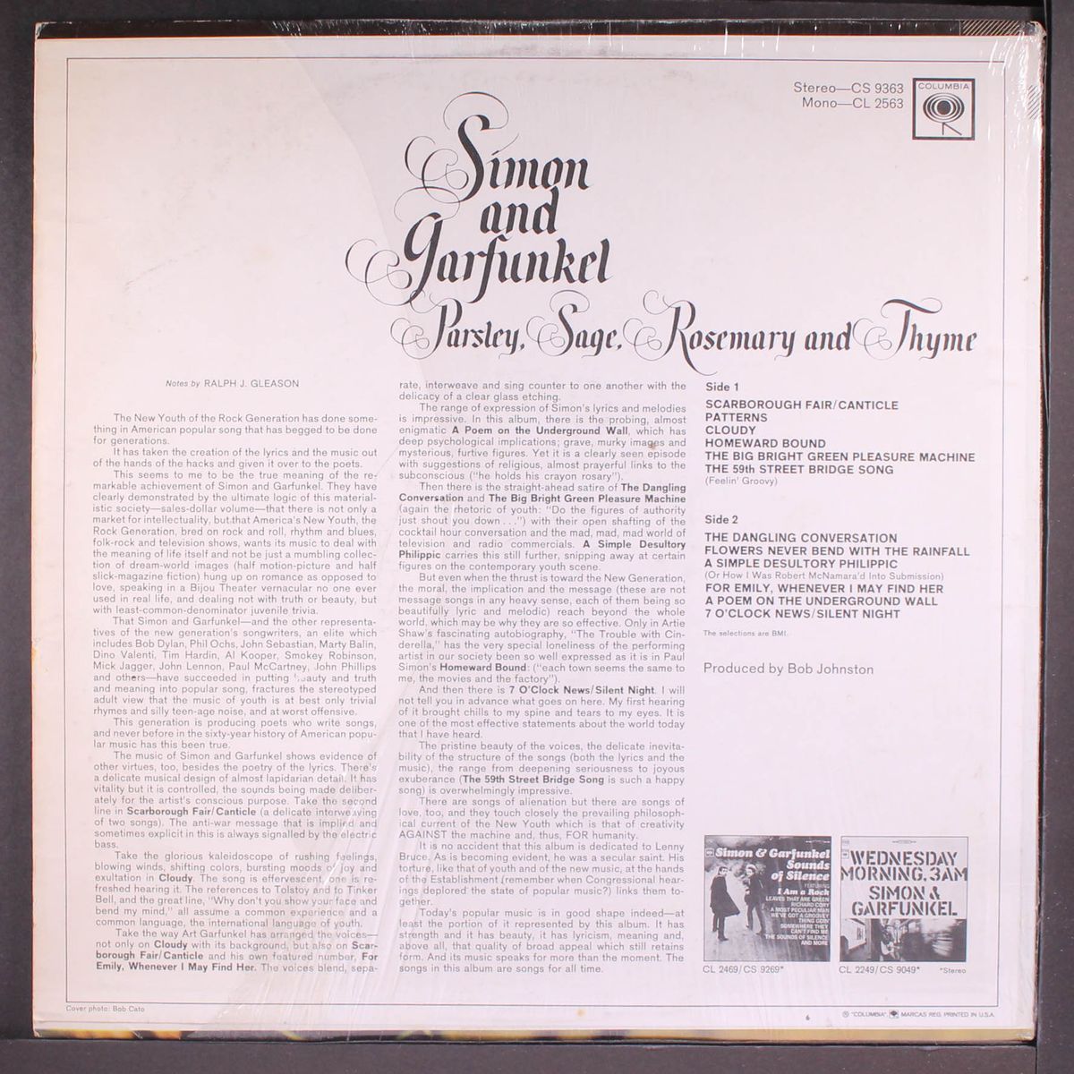 parsley, sage, rosemary & thyme by SIMON & GARFUNKEL