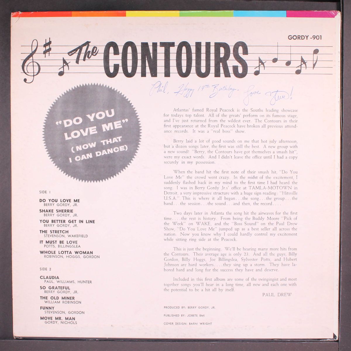 do you love me by CONTOURS