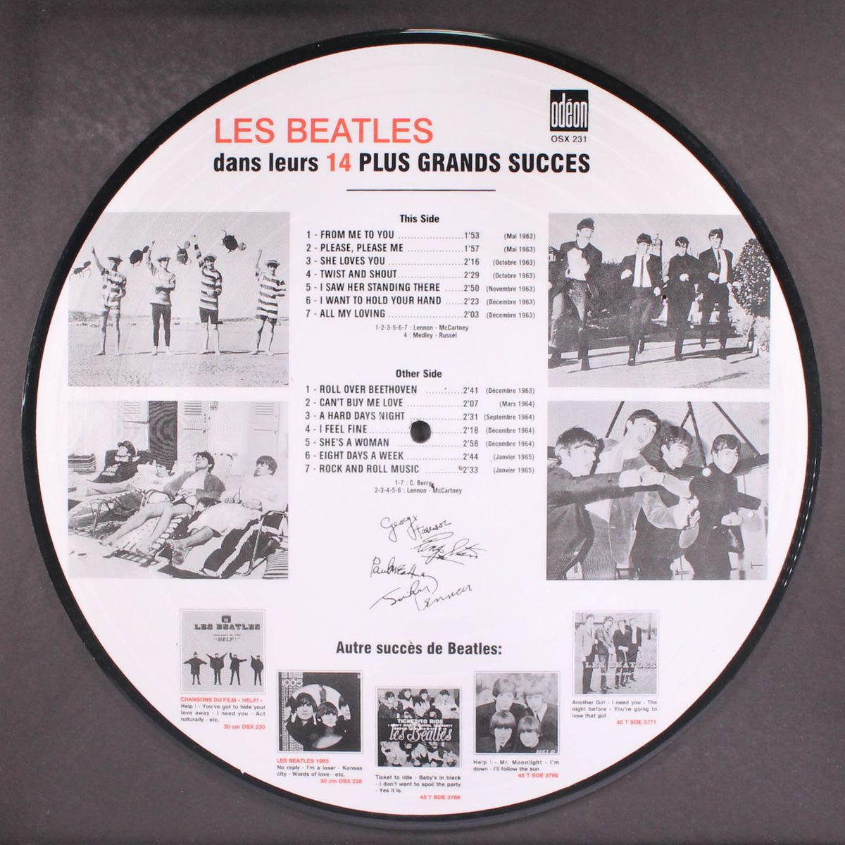 les beatles dan leurs 14 plus grand succes by BEATLES