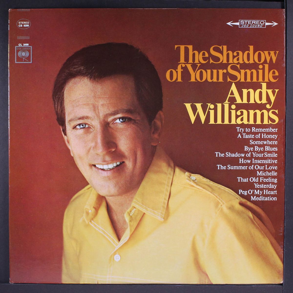 the shadow of your smile by ANDY WILLIAMS
