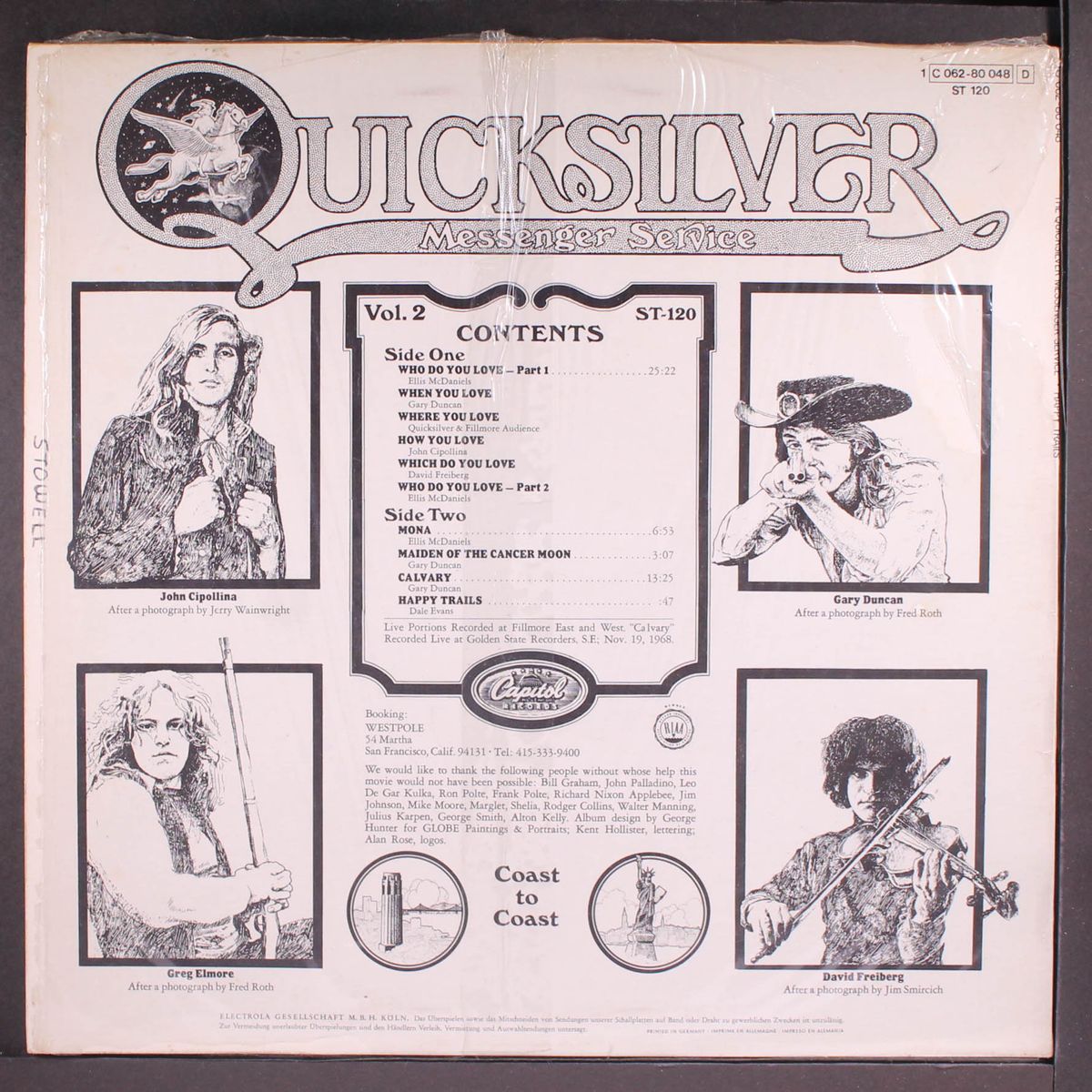 happy trails by QUICKSILVER MESSENGER SERVICE