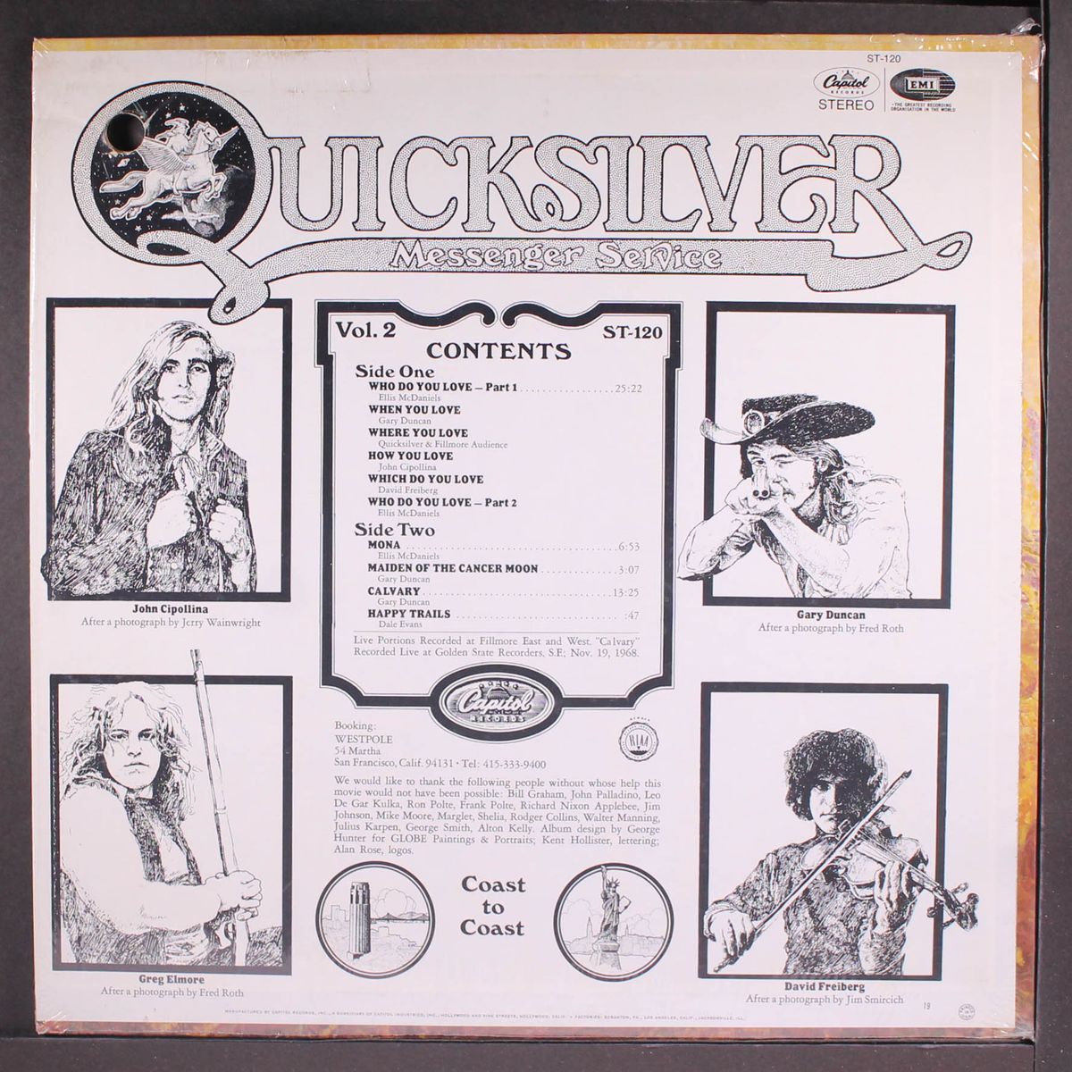 happy trails by QUICKSILVER MESSENGER SERVICE