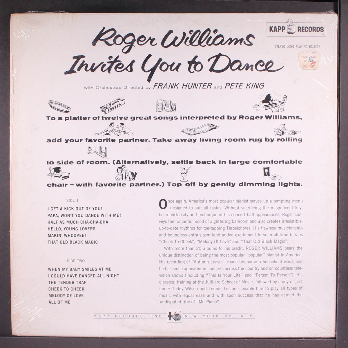 invites you to dance by ROGER WILLIAMS