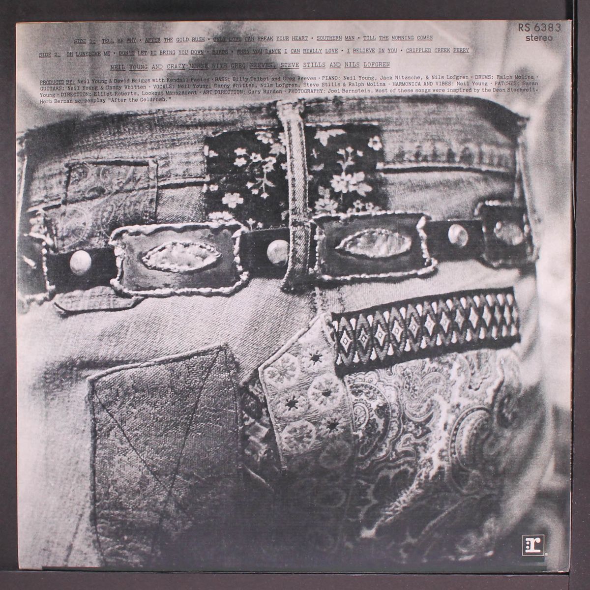 after the gold rush by NEIL YOUNG