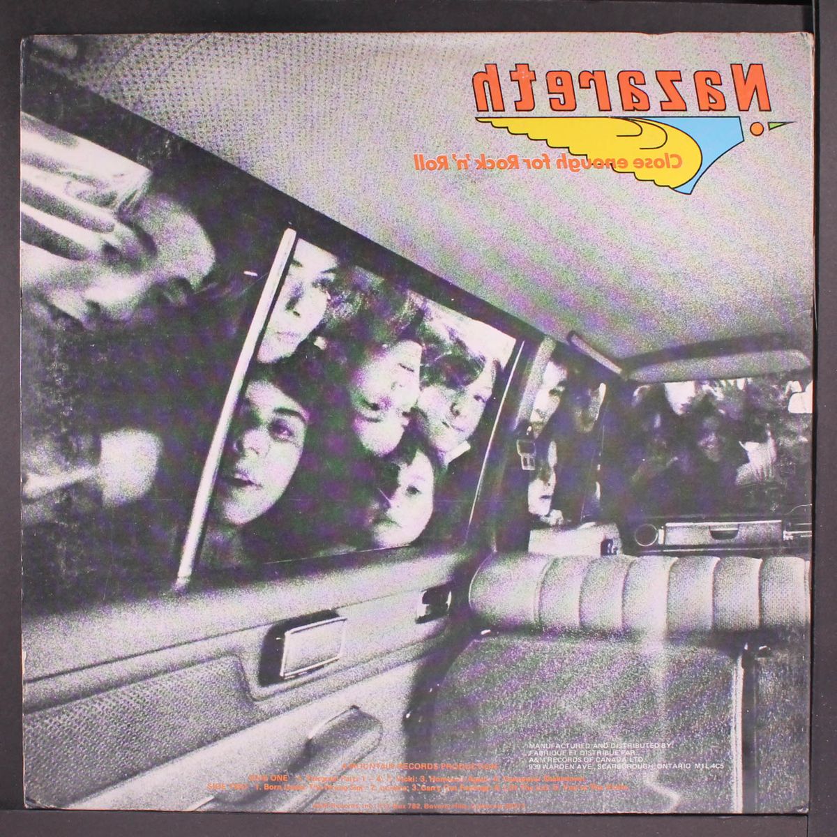close enough for rock 'n' roll by NAZARETH