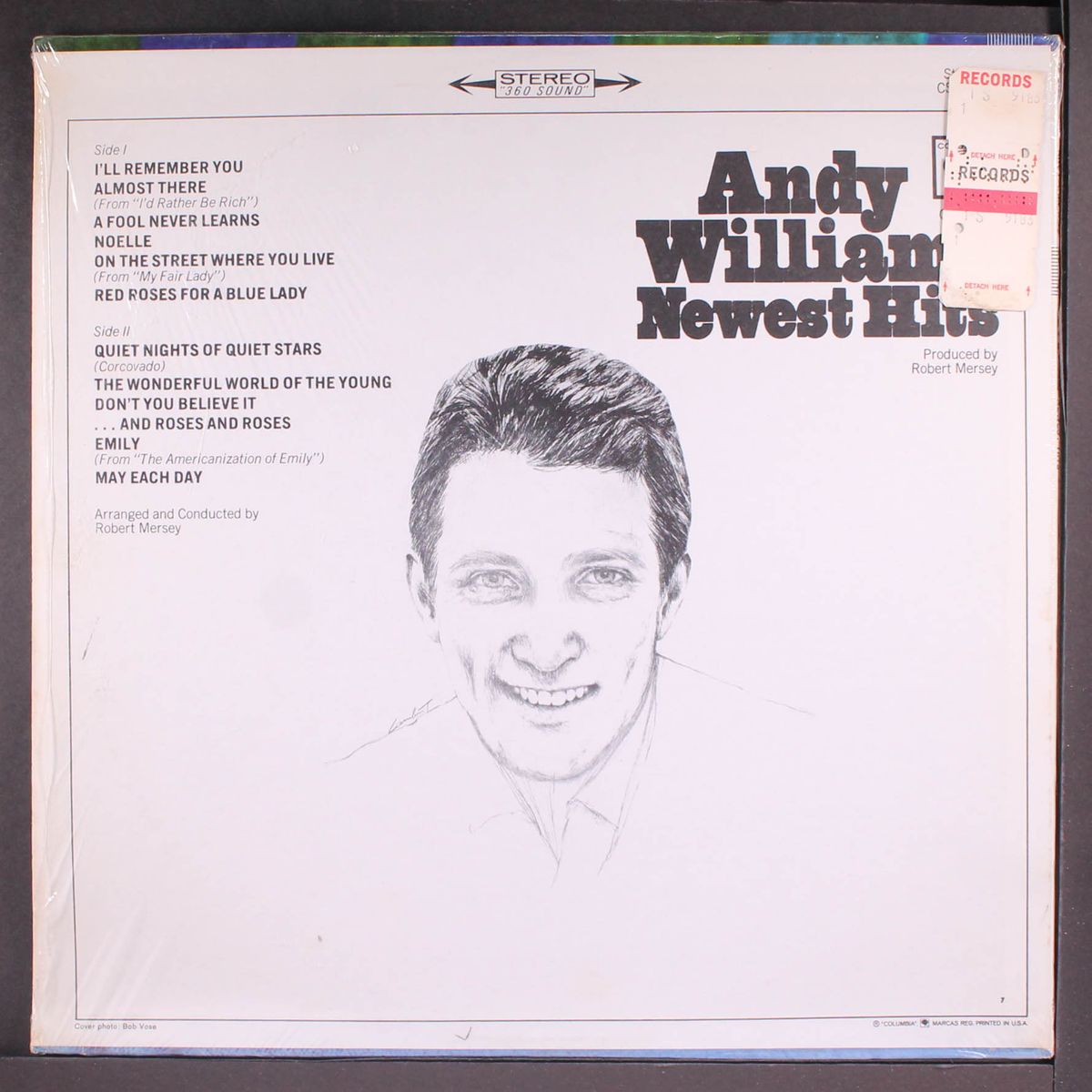 newest hits by ANDY WILLIAMS
