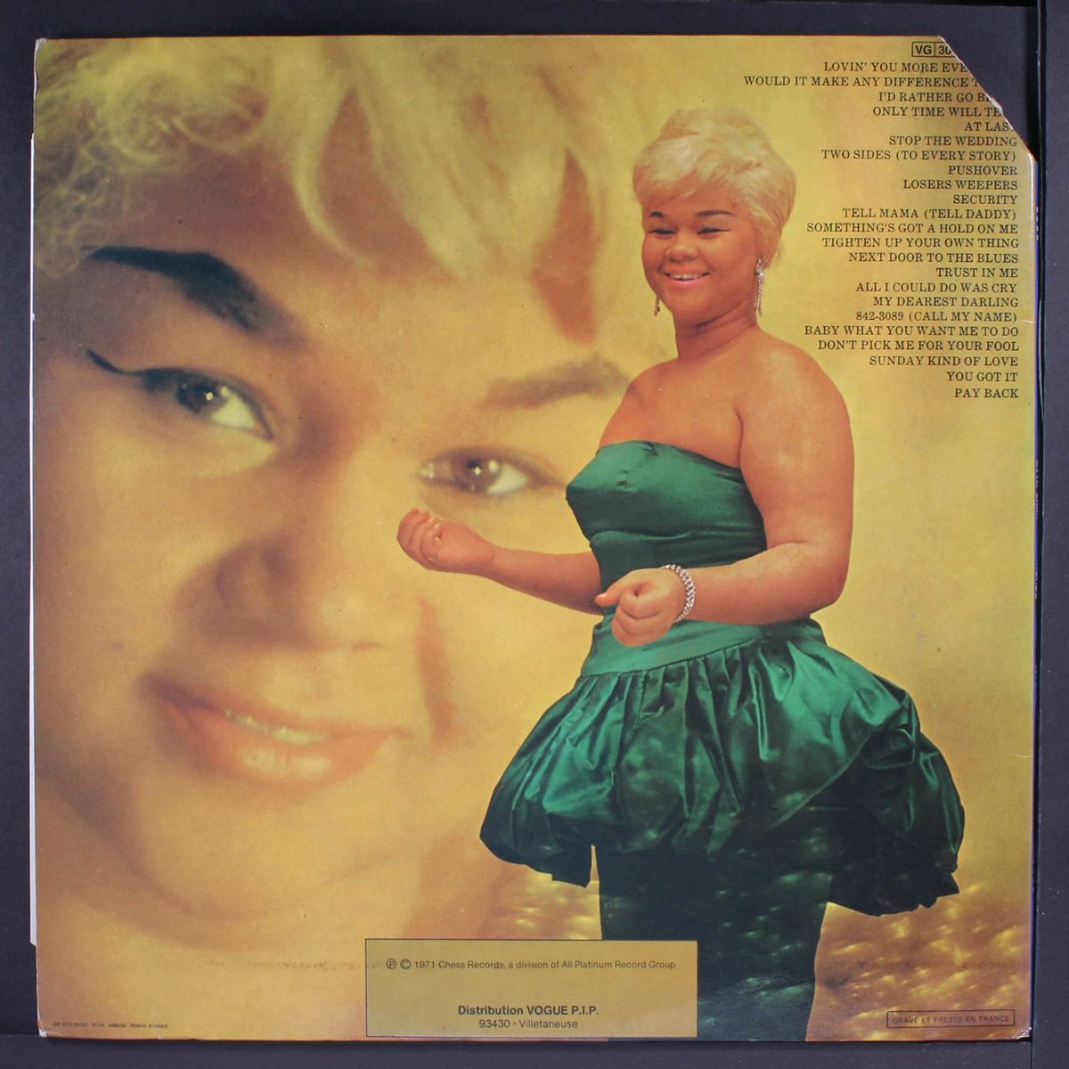 peaches by ETTA JAMES