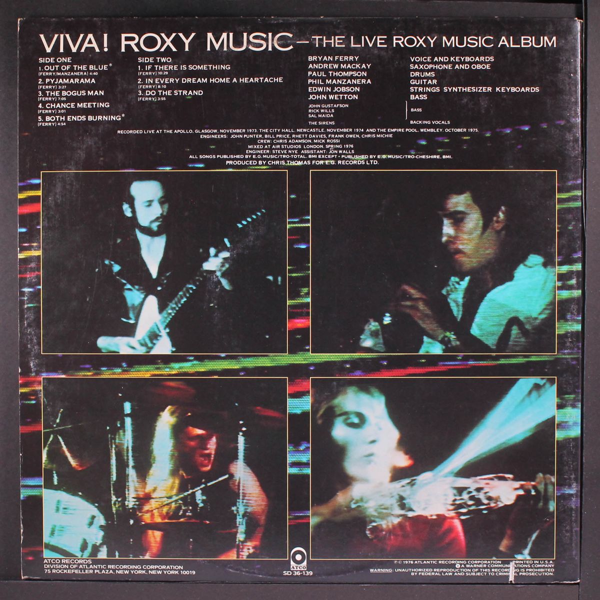 viva! by ROXY MUSIC