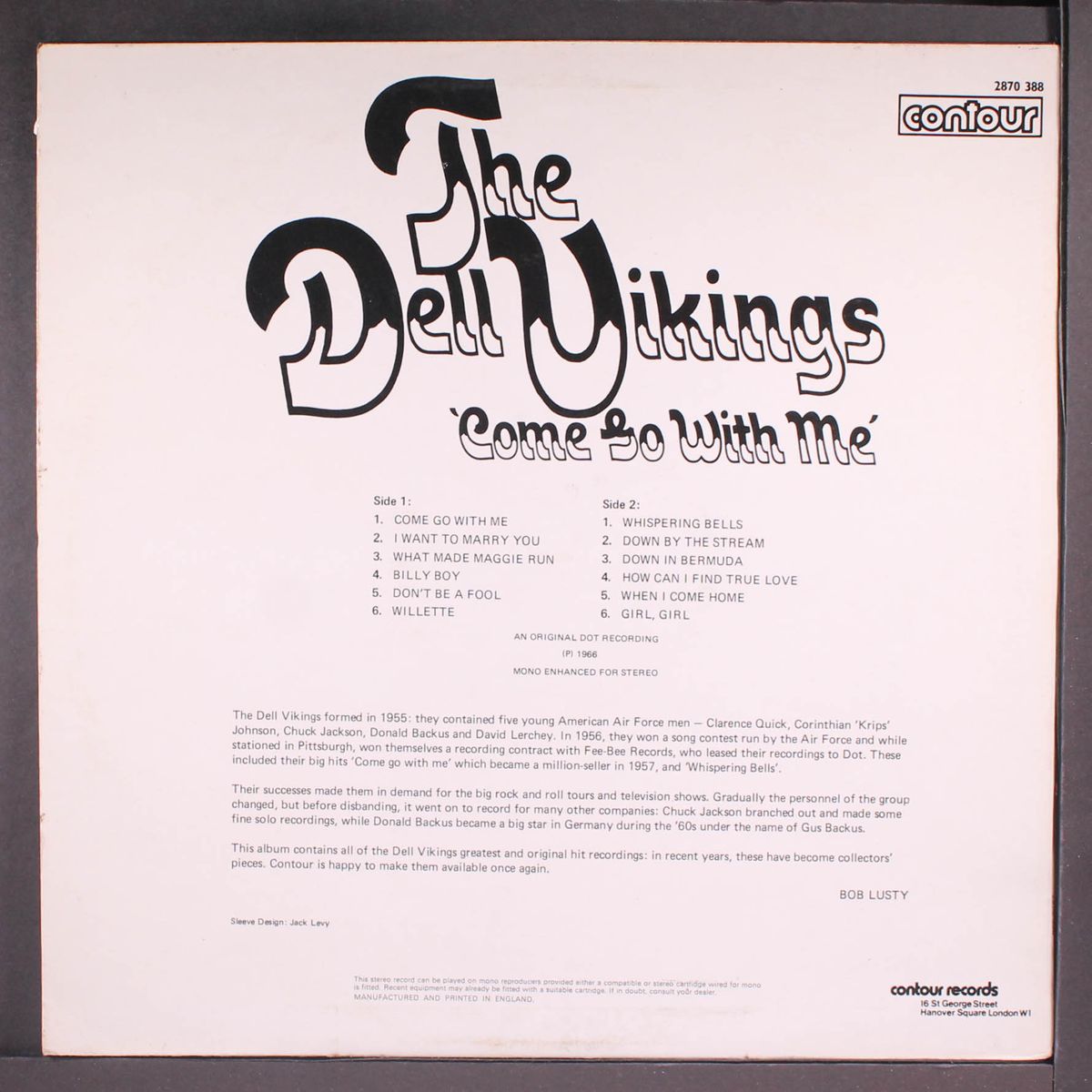 come go with me by DELL VIKINGS