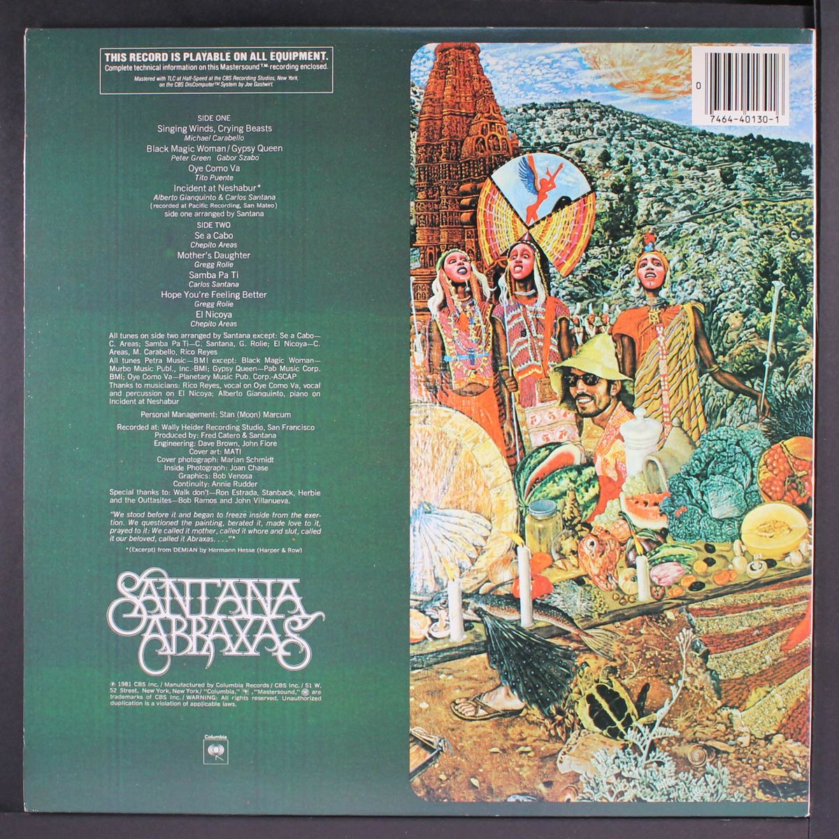 abraxas by SANTANA