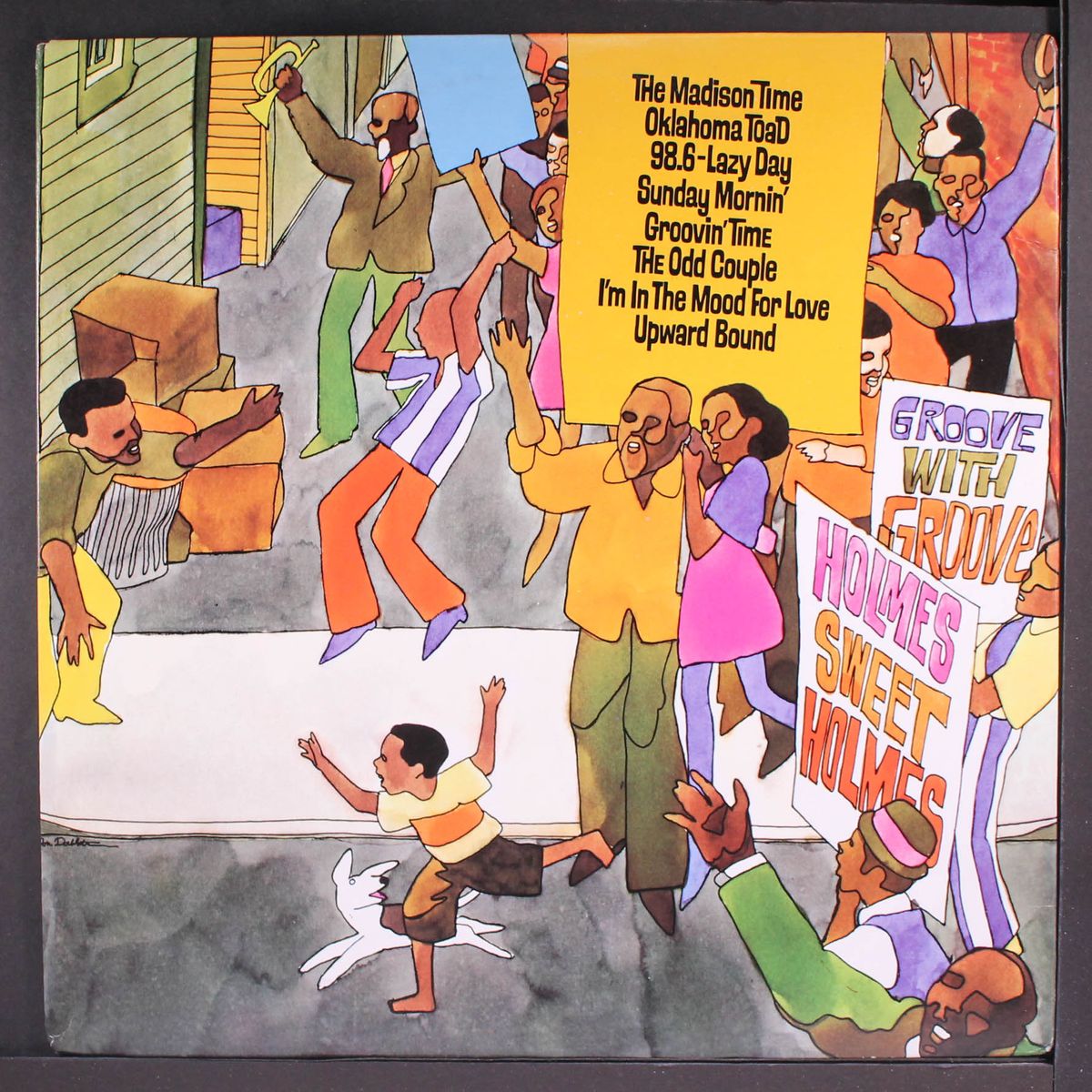 welcome home by RICHARD 'GROOVE' HOLMES