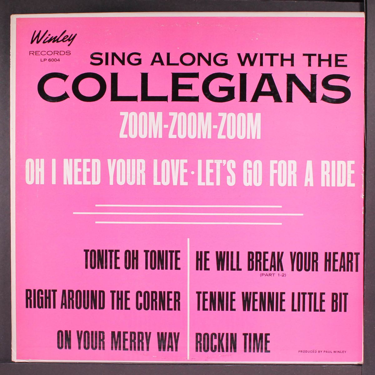 sing along with by COLLEGIANS