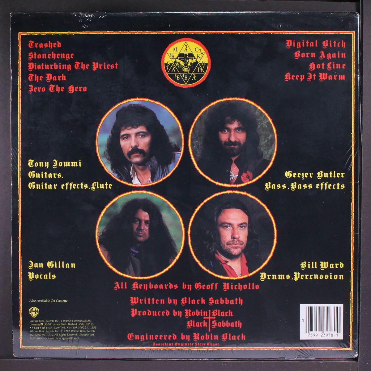 born again by BLACK SABBATH