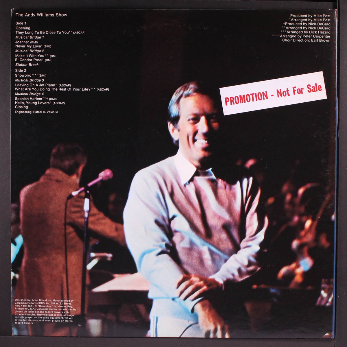 the andy williams show by ANDY WILLIAMS