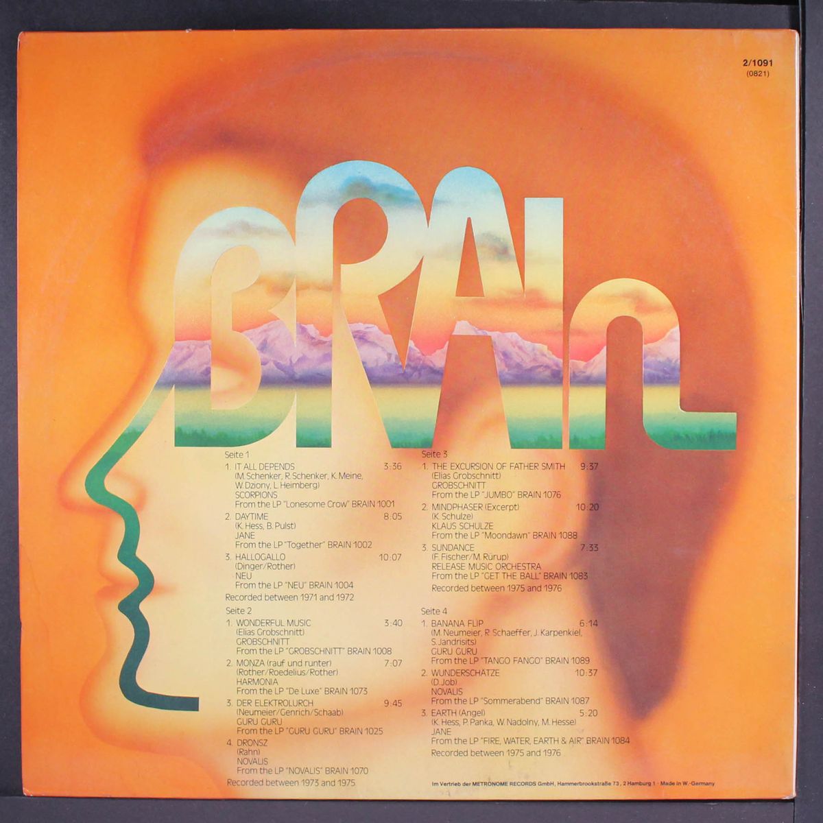 brain; history of german rock 1972-1976 by VARIOUS